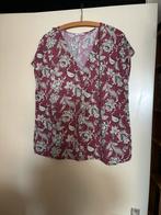 rood gebloemd shirt, Ophalen of Verzenden, Zo goed als nieuw
