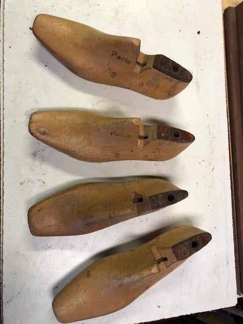 vintage schoenleesten, Antiek en Kunst, Curiosa en Brocante, Ophalen