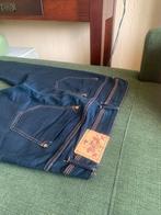 Let op! Donkerblauw Bershka broek 40 jeans, Kleding | Heren, Ophalen of Verzenden, Zo goed als nieuw, Blauw