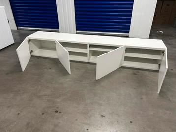 IKEA Besta TV Meubel Wit - 240 cm - afbeelding 2