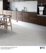 Plak Pvc Tegel Wit Grijs Cosmic Zwaar woon gebruik €14,95m2, Huis en Inrichting, Stoffering | Vloerbedekking, 75 m² of meer, Nieuw