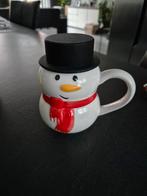 Leuke sneeuwpop  beker flying tiger, Huis en Inrichting, Keuken | Servies, Overige materialen, Overige typen, Ophalen of Verzenden