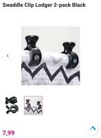 Swaddle Clip Lodger 2 x 2-pack Black 4 stuks knijpers, Ophalen of Verzenden, Zo goed als nieuw