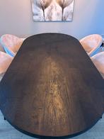 Eettafel met 4 stoelen, Ophalen, 200 cm of meer, 50 tot 100 cm, Zo goed als nieuw