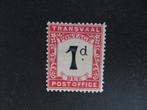 B09685: Transvaal  1 d, Postzegels en Munten, Ophalen