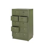 Industriële Retro Metalen Vintage Refurbished Look Ladekast, Info@dehanzeherten.nl, 5 laden of meer, Nieuw, Refurbished, Vintage, Retro, Industrieel