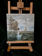 Klein landschap, Antiek en Kunst, Kunst | Schilderijen | Klassiek, Ophalen of Verzenden