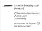 Dubbele (balkon) parasol 150x300, Tuin en Terras, Parasols, Ophalen, Zo goed als nieuw