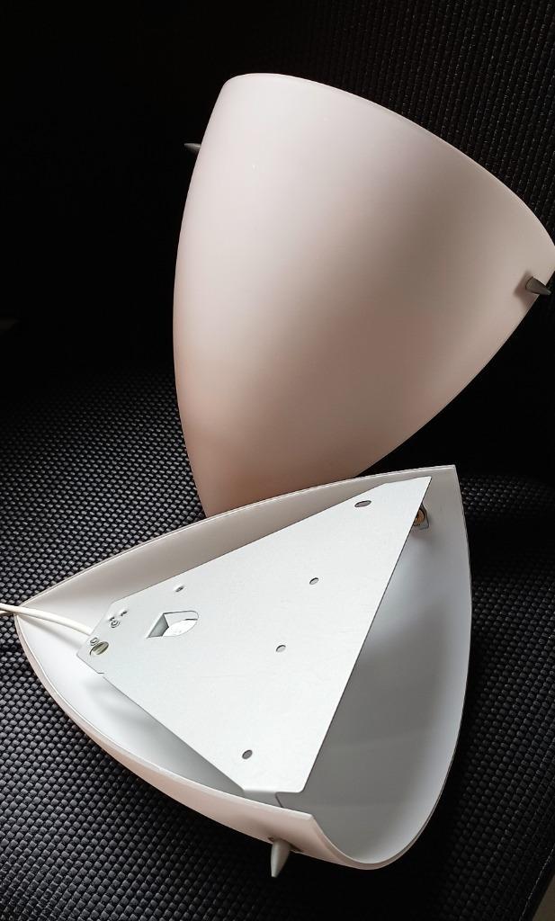 IKEA XL Kvintett wandlamp - bedlamp Type V9420 - Jaren '90, Huis en Inrichting, Lampen | Wandlampen, Gebruikt, Glas, Metaal, Overige materialen