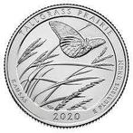 Amerika - Quarter 2020 - Tallgrass Prairie National Preserve, Verzenden, Noord-Amerika, Losse munt