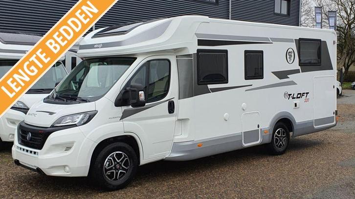 Elnagh T-Loft 530 - Lengtebedden - Automaat - 2024, Caravans en Kamperen, Campers, Bedrijf, tot en met 5, Half-integraal, Overige merken