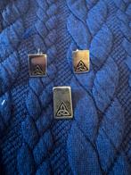 Lief setje triskal oorbelletjes en hangertje, Ophalen of Verzenden, Zo goed als nieuw, Knopjes of Stekers, Zilver