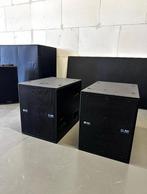 Set: dB Technologies DVA S1518N + Hoezen, Audio, Tv en Foto, Luidsprekers, Gebruikt, Subwoofer, 120 watt of meer, Ophalen