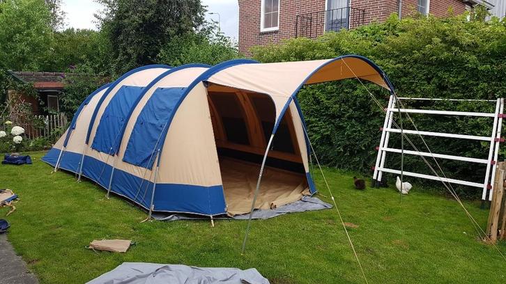 Tunneltent, Caravans en Kamperen, Tenten, tot en met 6, Gebruikt, Ophalen