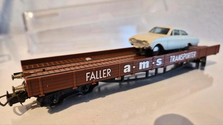 FALLER AMS transporter en RASANT ford, Hobby en Vrije tijd, Modelauto's | 1:87, Gebruikt, Overige typen, Overige merken, Ophalen of Verzenden
