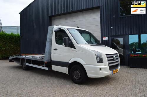 Volkswagen Crafter 35 2.5 TDI L3 AUTOMAAT AUTOTRANSPORTER, Auto's, Bestelauto's, Bedrijf, Te koop, ABS, Airconditioning, Centrale vergrendeling