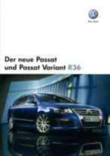 Volkswagen VW Passat en Variant R36 brochure/auto folder beschikbaar voor biedingen