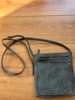 Donkergroene schoudertas, Sieraden, Tassen en Uiterlijk, Tassen | Schoudertassen, Ophalen of Verzenden, Zo goed als nieuw, Groen