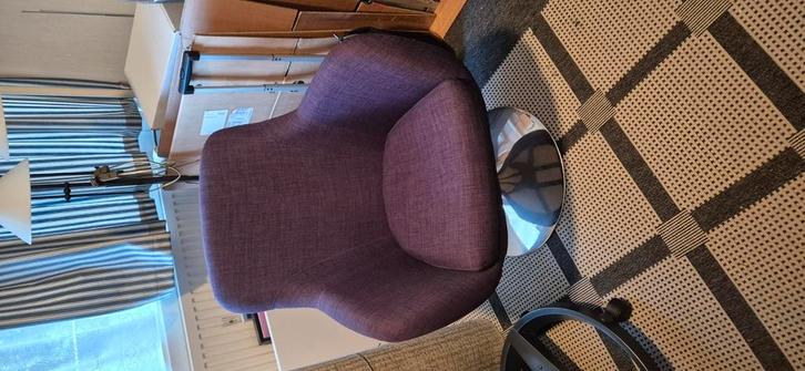 Kuipstoeltje, draaibaar, Huis en Inrichting, Stoelen, Gebruikt, Eén, Stof, Overige kleuren, Ophalen