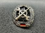 Bundeswehr  -  baret  badge. / van metaal., Verzamelen, Militaria | Algemeen, Ophalen of Verzenden, Nederland, Embleem of Badge