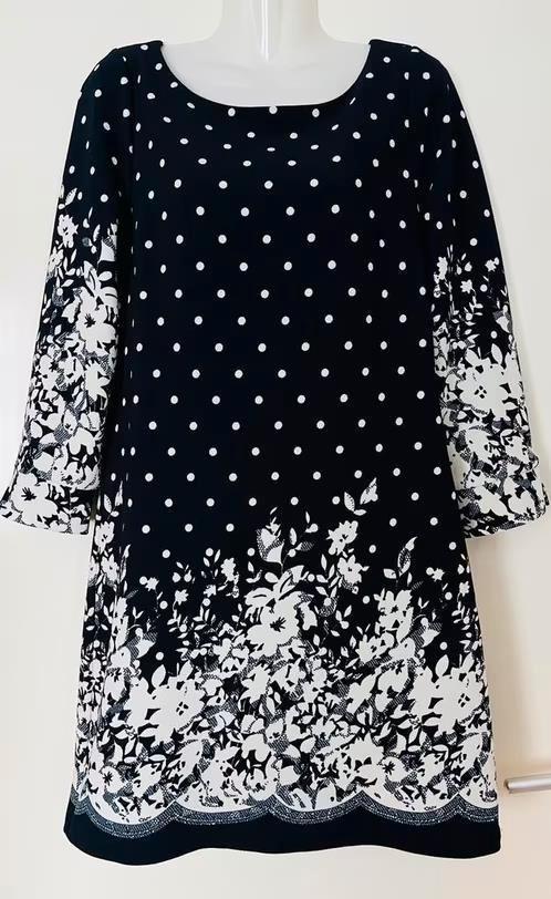 K.Design jurk maat S, Kleding | Dames, Jurken, Nieuw, Maat 36 (S), Blauw, Boven de knie, Ophalen of Verzenden