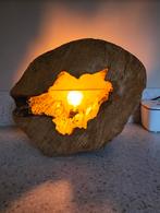 Boomstronk Lamp - Uniek Design!, Huis en Inrichting, Gebruikt, Rustiek, Ophalen of Verzenden, Minder dan 100 cm