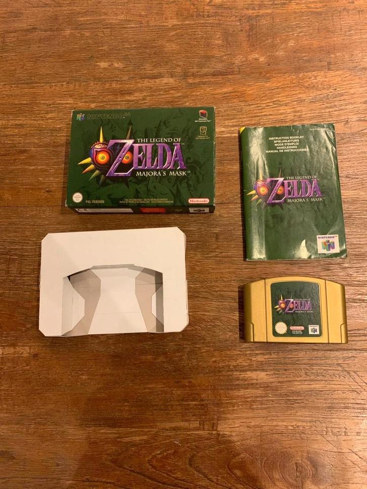 legend of zelda majora's mask, Spelcomputers en Games, Games | Nintendo 64, Zo goed als nieuw, Avontuur en Actie, 1 speler, Vanaf 12 jaar