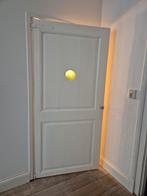 Leuke kleine binnendeur met groen figuurglas, Doe-het-zelf en Verbouw, Deuren en Horren, Ophalen