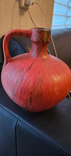 Ruscha Art Vaas Kurt Tschörner Oranje West Germany, Ophalen of Verzenden