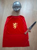 Carnaval ridder met helm en zwaard (4-6 jaar), Ophalen of Verzenden, Gebruikt, Jongen of Meisje