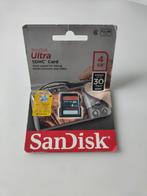 SanDisk Ultra SDHC 4GB, Ophalen of Verzenden, Nieuw, SanDisk, Fotocamera