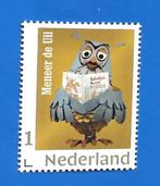 NVPH 3678a De Fabeltjeskrant 50 jaar Meneer de Uil - 2018, Verzenden, Na 1940, Postfris