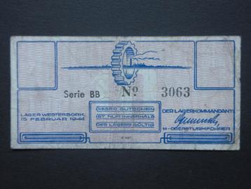 10 Cent 1944 Concentratiekamp Westerbork (3) WW2 beschikbaar voor biedingen