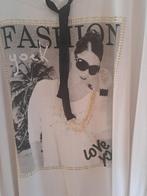 Mooi yoek shirt te koop, Yoek, Wit, Gedragen, Shirt of Top