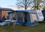 Brand lugano maat 12 met luifel beide in 1 koop zie foto's, Caravans en Kamperen, Tenten, Ophalen, Gebruikt