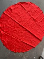 Rode ronde doek tafelkleed, Diversen, Kerst, Ophalen of Verzenden, Zo goed als nieuw