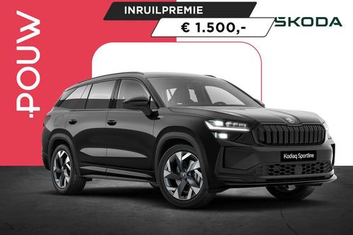 Skoda Kodiaq 1.5 TSI 204pk PHEV Sportline Business | Head-up, Auto's, Skoda, Bedrijf, Te koop, Kodiaq, ABS, Achteruitrijcamera
