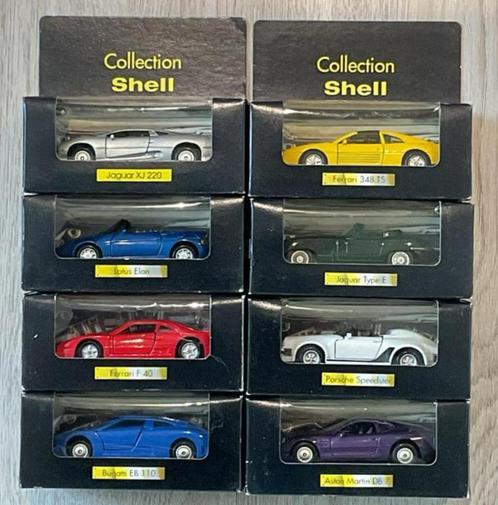 Collection Shell, complete set van 8 modellen., Hobby en Vrije tijd, Modelauto's | Overige schalen, Zo goed als nieuw, Auto, Ophalen of Verzenden