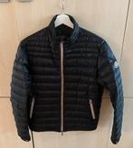 Moncler jas, donkerblauw, maat 1 (S), origineel, Ophalen of Verzenden, Zo goed als nieuw, Maat 46 (S) of kleiner, Blauw