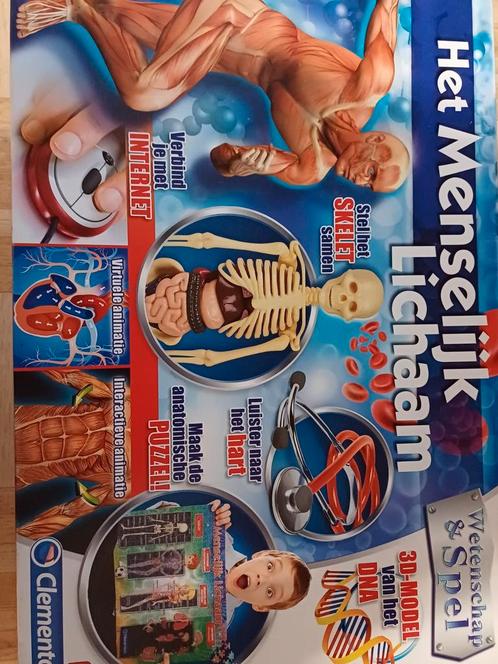 Het menselijk lichaam spel, Hobby en Vrije tijd, Gezelschapsspellen | Bordspellen, Zo goed als nieuw, Ophalen of Verzenden