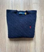 Ralph Lauren trui marineblauw crewneck, Kleding | Dames, Truien en Vesten, Maat 38/40 (M), Blauw, Ophalen of Verzenden, Zo goed als nieuw