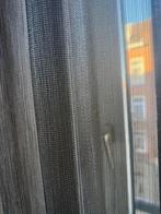 Grijze wave vitrage - 4:30 breed, Ophalen, Zo goed als nieuw