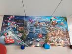 Cars Disney drieluik, 3 posters die overlopen in elkaar., Ophalen of Verzenden, A1 t/m A3, Film en Tv