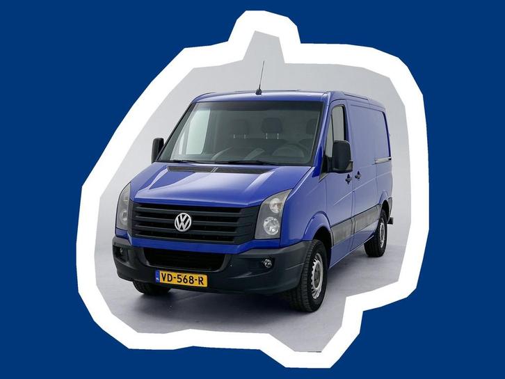 Volkswagen Crafter 35 2.0 TDI L1H1 2x schuifdeur Inrichting, Auto's, Bestelauto's, Bedrijf, Te koop, ABS, Airconditioning, Alarm