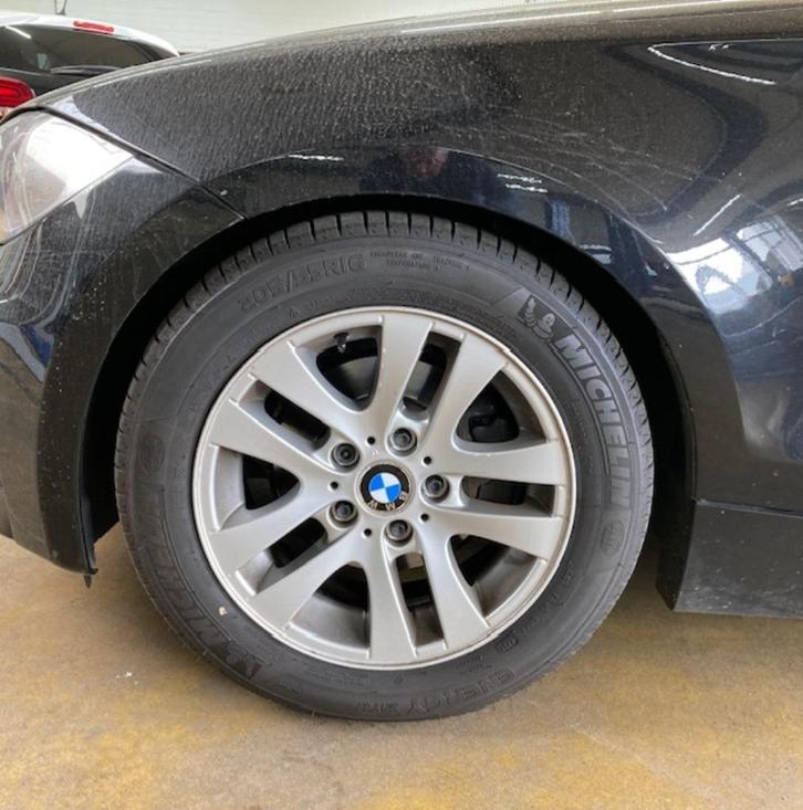 4 BMW Style 156 velgen 16 inch met Michelin banden (6 mm), Auto diversen, Overige Auto diversen, Ophalen