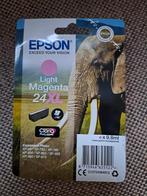LE02 / Epson 24XL Light Magenta (9,8ml) Claria inkt, Computers en Software, Printerbenodigdheden, Ophalen of Verzenden, Nieuw