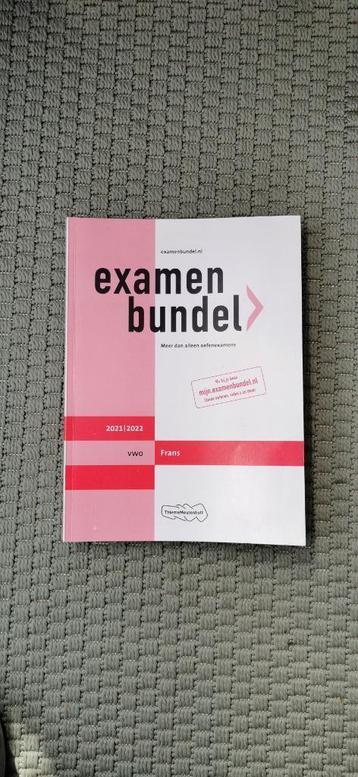 VWO Examenbundel Frans 2021/2022 beschikbaar voor biedingen