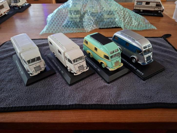 Renault campers hachette serie. Met manco's 1:43, Hobby en Vrije tijd, Modelauto's | 1:43, Nieuw, Auto, Overige merken, Ophalen of Verzenden