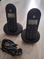 Motorola huistelefoon set, Ophalen of Verzenden, Gebruikt