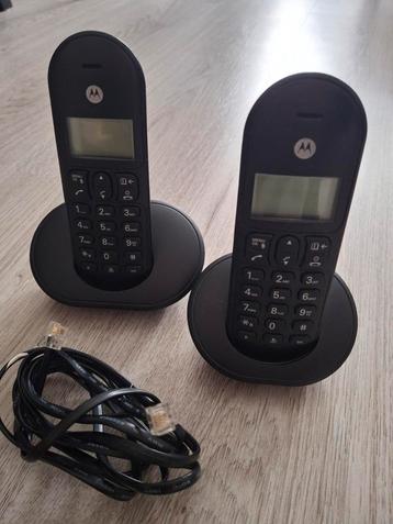 Motorola huistelefoon set beschikbaar voor biedingen
